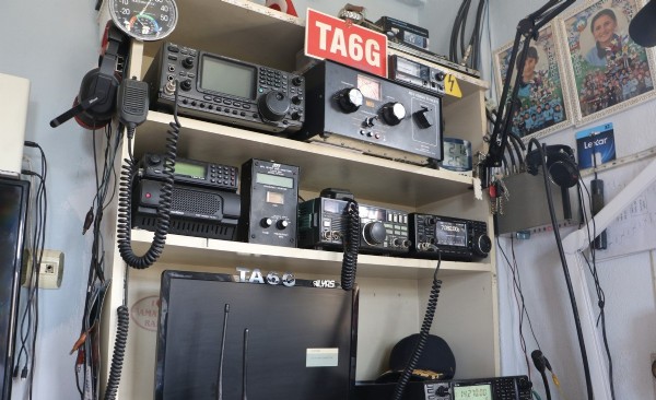 Samsun'da sınır tanımayan hobi: 180 ülke ile haberleşiyor